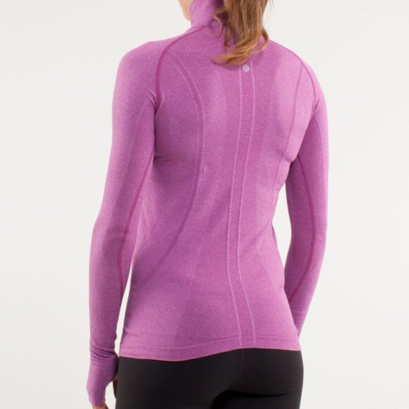 Lululemon Run: Swiftly Tech 1/2 Zip- Ultra Violet- Size 6 - Picture 10 of 15
